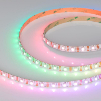 Лента светодиодная SPI-B60-10mm 5V RGB-PX1-BPT 12Вт/м IP20 5060 бегущий огонь (уп.5м) Arlight 037855