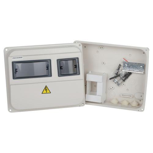 Корпус пластиковый ЩУРн-П 1/3 IP55 sh 1.3 (224х270х110) Эра Б0057141