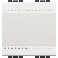Переключатель 1-кл. 2мод. СП LivingLight 16А IP20 винтов. клеммы бел. Leg BTC N4003M2N