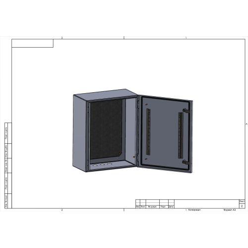 Корпус металлический ЩМП-140.65.28 1400х650х285 У2 IP54 OPTIMA c.14.6.2_5 Эра Б0061609