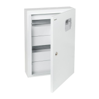 Корпус металлический ЩУРн-СТД-1-DIN/21-465х350х115-IP41 УХЛ3 (1ф счетчик на DIN-рейку свободен 21 модуль СТАНДАРТ) КЭАЗ 367468