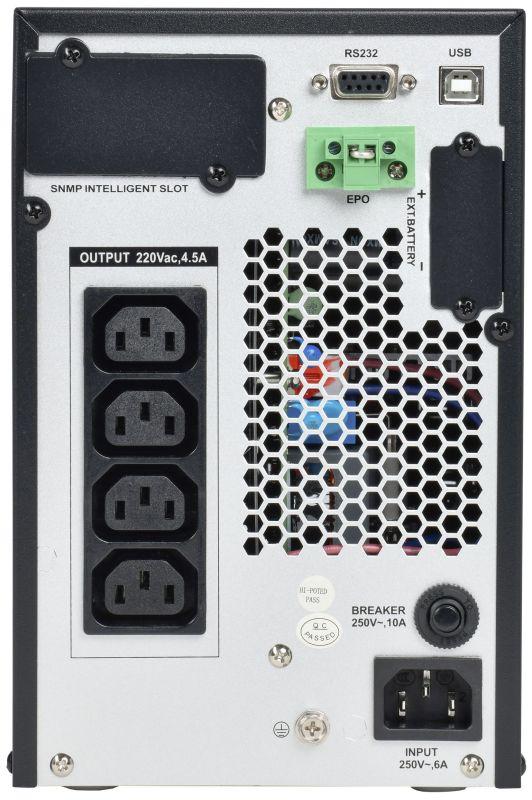 Источник бесперебойного питания ELECTRA OT 1кВ.А/1кВт LCD 24В DC с АКБ 2х9А.ч ITK EOT-0001KVA-1-002