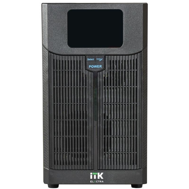 Источник бесперебойного питания ELECTRA LT 2кВА/1.6кВт 48VDC без АКБ USB Schuko ITK ELT-2000VA-1-L-S