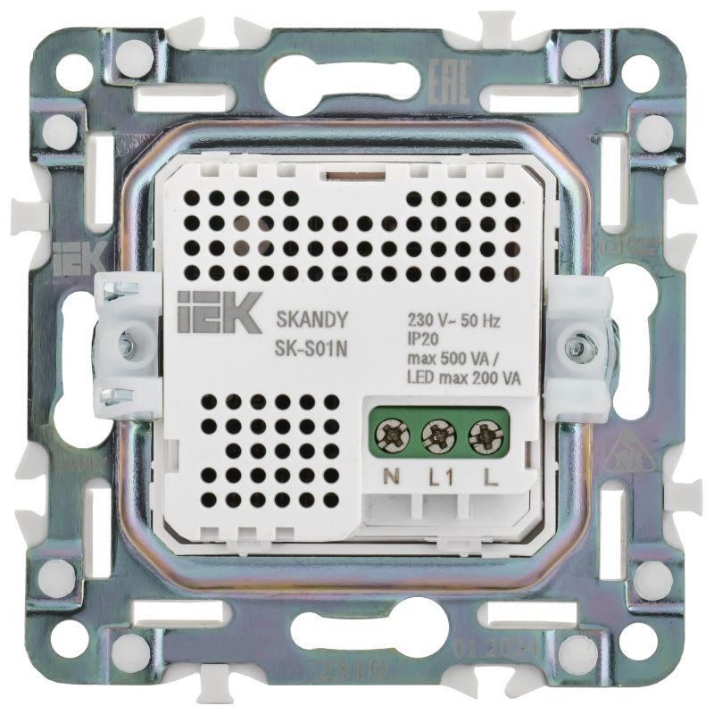 Датчик движения SKANDY SK-S01N никель IEK SK-MS10-N-150-05-K50