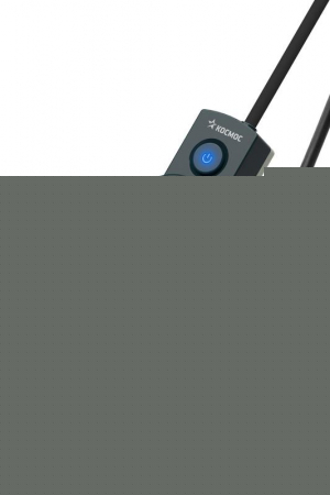 Удлинитель 3х3м с заземл. 10А IP20 2200Вт 220В защ. шторки ПВС 3х1 с выкл. черн. КОСМОС YKsm3m-3g-Z-V10A-B