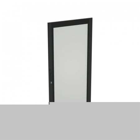 Дверь со стеклом IT-CQE 1400х600 RAL7035 DKC RGITCPGL1460