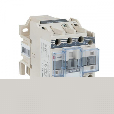 Контактор КМЭ 32А кат. 380В AC 1НЗ EKF ctr-s-32-380-nc