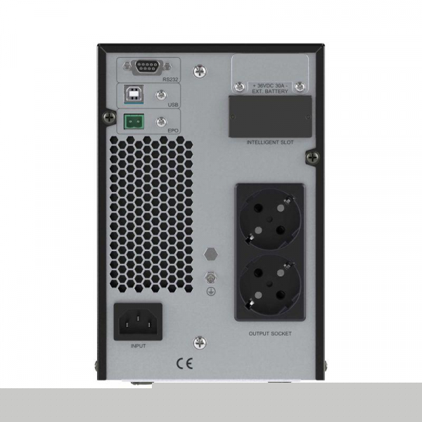 Источник бесперебойного питания Онлайн для Small Tower 1000 ВА/900Вт 1/1 2xSchuko EPO USB RS-232 RJ45 3х7А.ч DKC SMALLT1A10S
