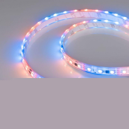 Лента светодиодная SPI-PFS-B60-12mm 12V RGB-PX3 14.4Вт/м IP68 5060 герметичная бегущий огонь (уп.5м) Arlight 026155(3)
