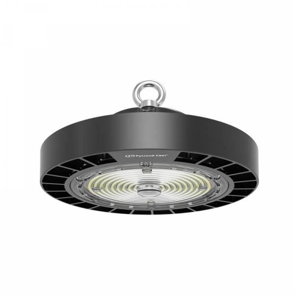 Светильник светодиодный ДСП IB 10 S 150W M 850 BK D298xH112мм 150Вт 5000К IP65 High Bay подвес черн. Русский Свет 16091023048