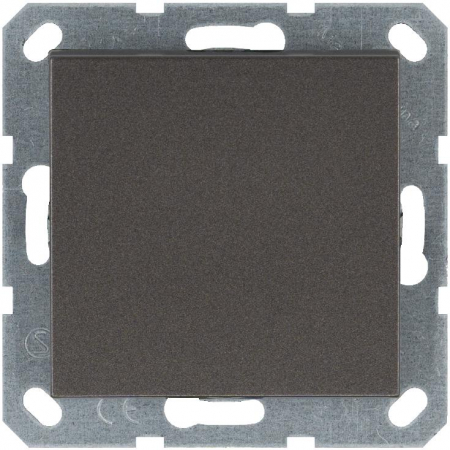 Переключатель проходной 1-кл. 10А IP20 механизм мокко Jasmart G3012Z
