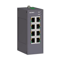 Коммутатор промышленный неуправляемый 8х10/100Base-T(X) портов RJ45 12-48В DC/18-30В AC с резервированием DKC N1000-8T-P2